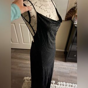 Gorgeous long black dress